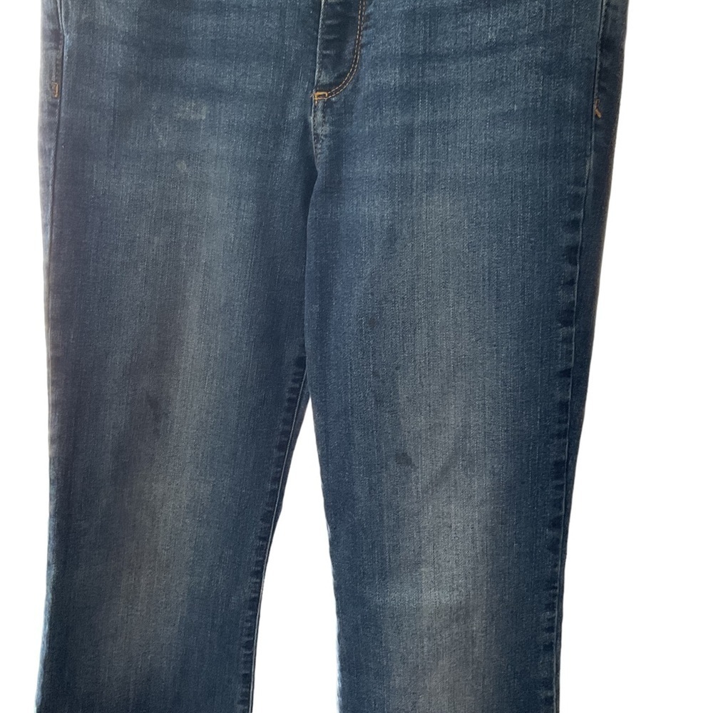 GAP 1969 Bootcut Mid-rise‎ Distressed Denim Blue Jean - Size 8/29R - Picture 6 of 7